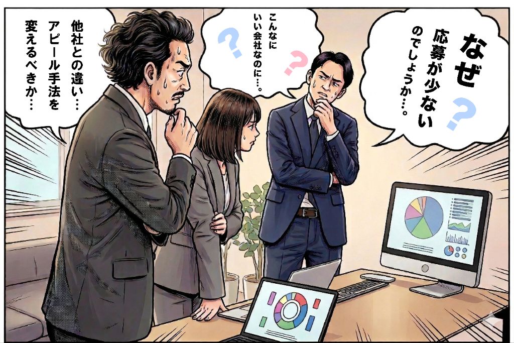 会社の魅力の課題