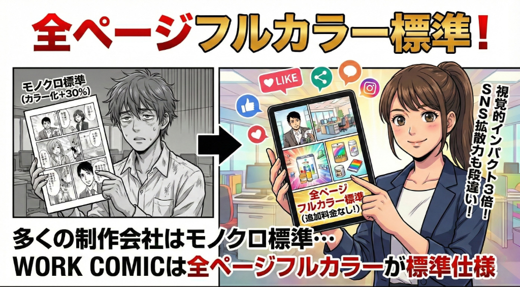 全ページフルカラー標準