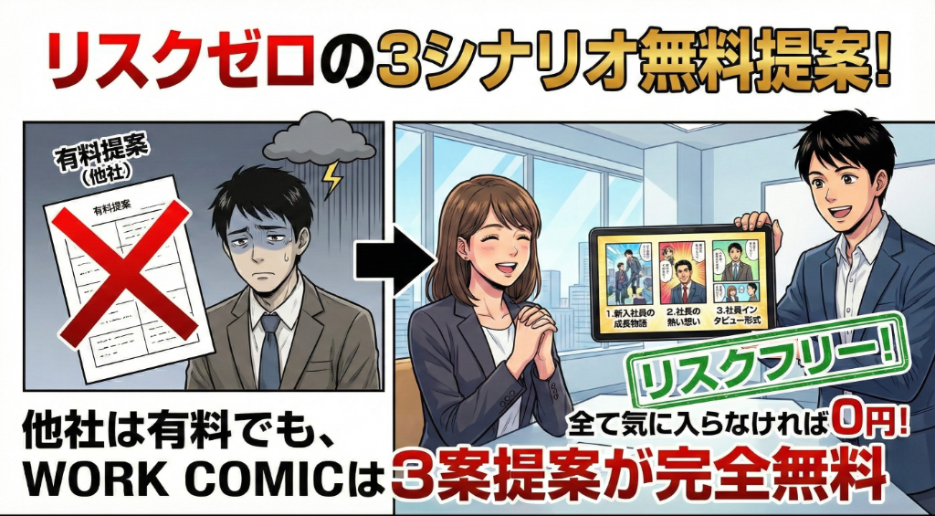 リスクゼロの3シナリオ提案