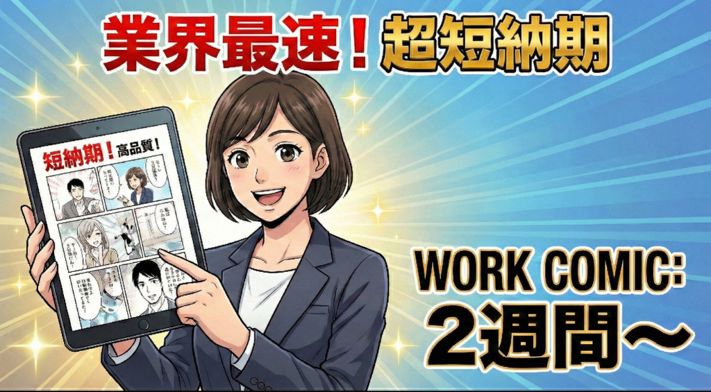 業界最速の超短納期